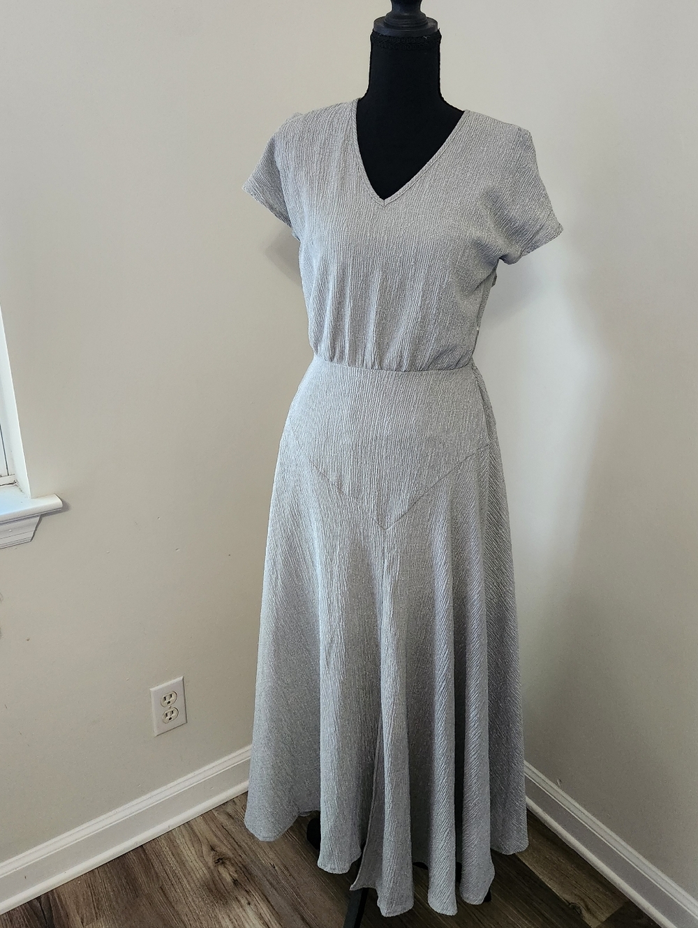 Joyfolie Elegant Light Gray Women's Dress